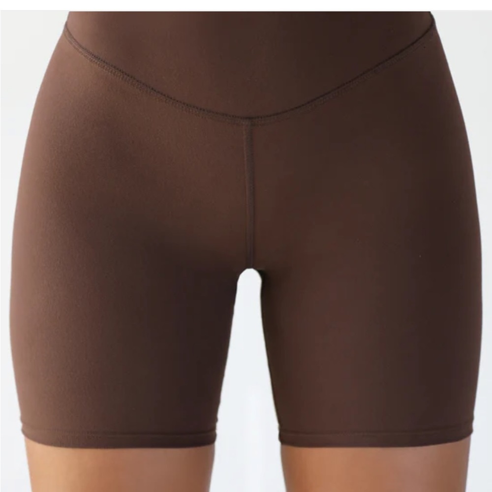 Joah brown bike shorts XS/S